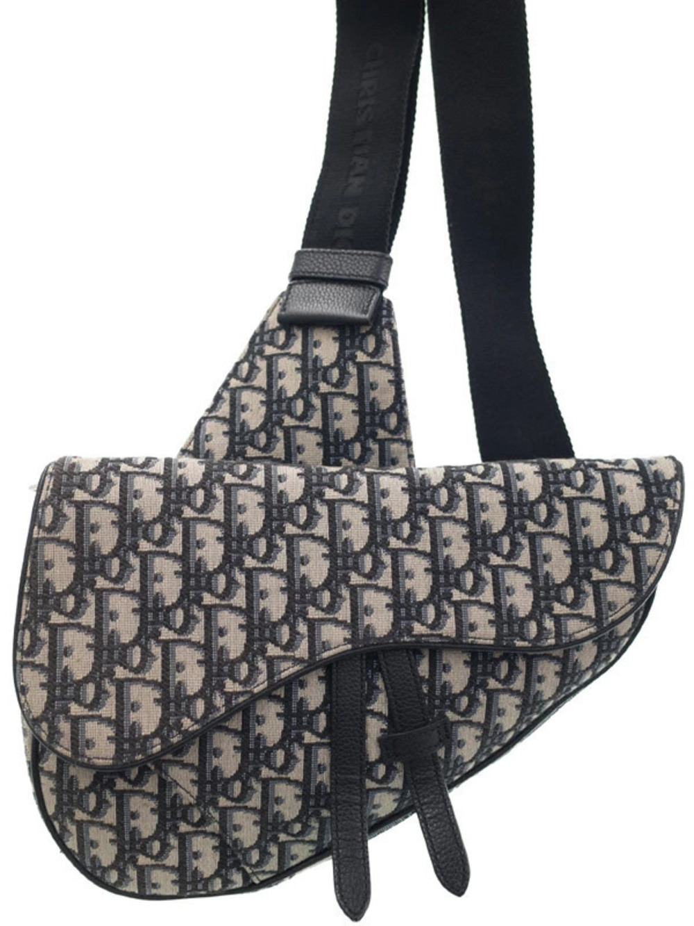 Christian Dior Oblique Saddle Bag Body